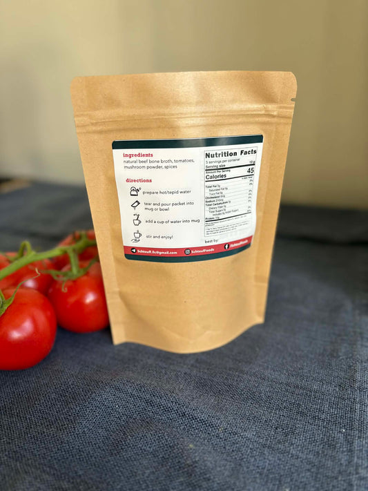 Spicy Tomato Beef Bone Broth 5 Pack